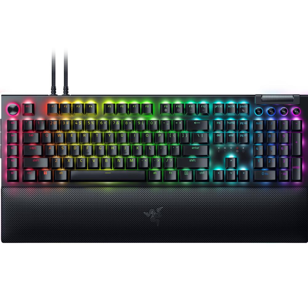 Клавіатура RAZER BlackWidow V4 PRO Green Switch (RZ03-04680100-R3M1)