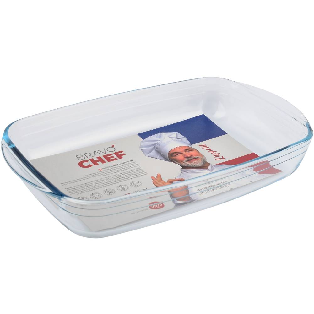 Форма BRAVO CHEF 39 x 25 x 7 см 3.6 л (BC-249B/FR) Тип форма