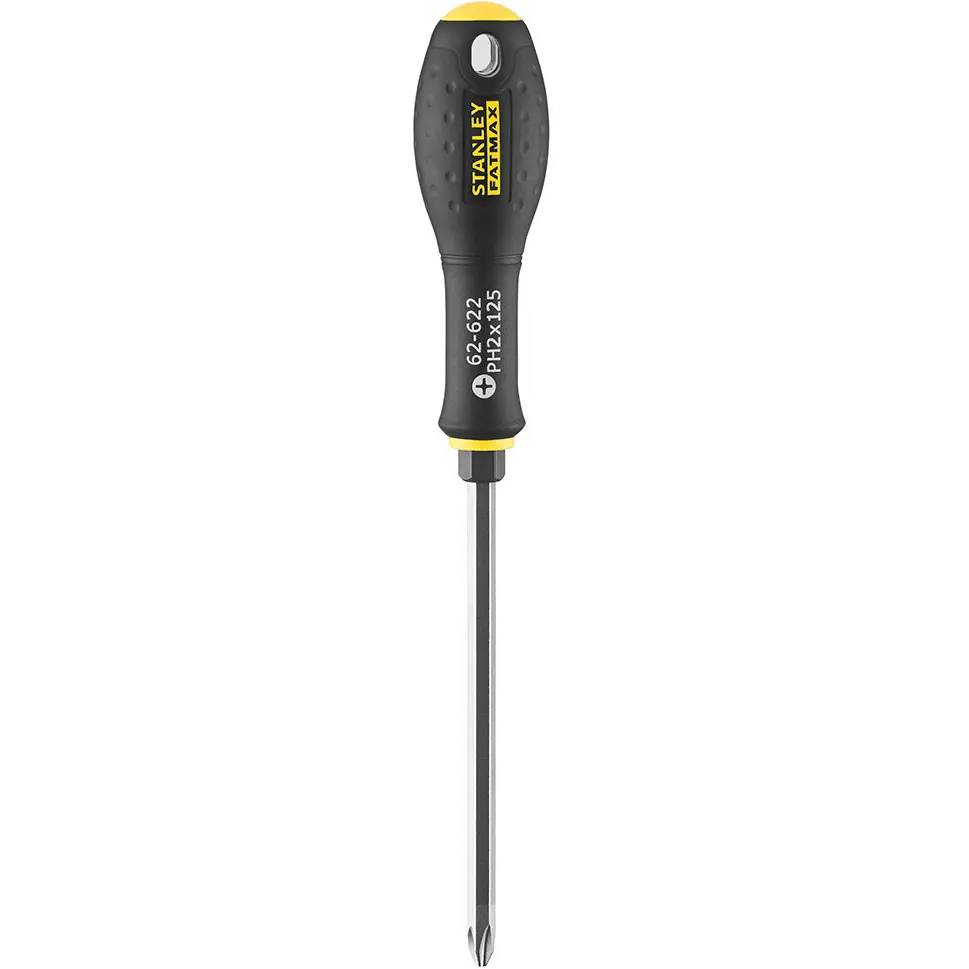 Викрутка STANLEY FatMax Ph2х125 мм із шестигранником під ключ (FMHT0-62622) Тип стандартна