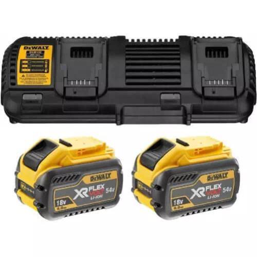 Зарядний пристрій DEWALT 2 аккумулятора (DCB132X2) Тип акумулятор + зарядний пристрій