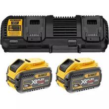 Зарядний пристрій DEWALT 2 аккумулятора (DCB132X2)