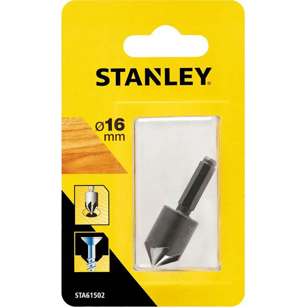 Зенкер по древесине (шестигранный) STANLEY (STA61502) Тип зенкер