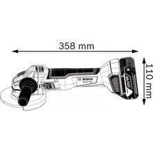 Кутова шліфувальна машина BOSCH 18V-10 solo (0.601.9J4.002)