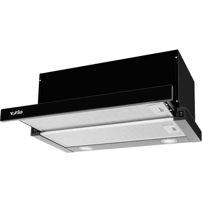 Витяжка VENTOLUX GARDA 60 BK (1100) LED Діаметр повітропровода 148