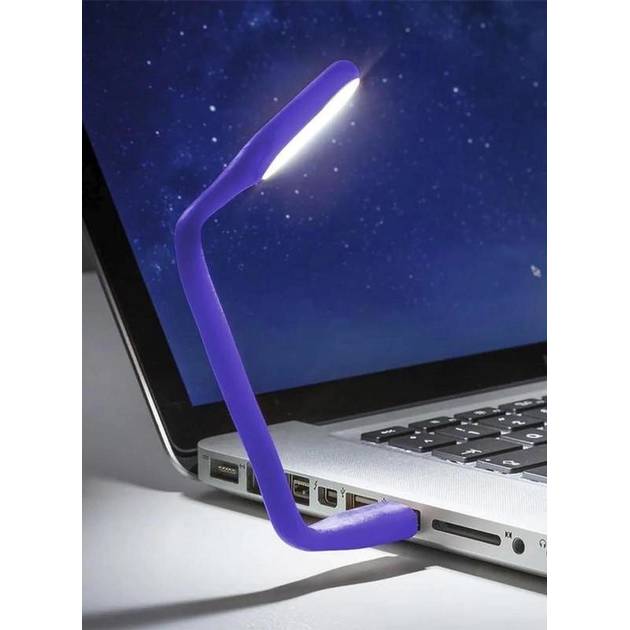 Лампа OPTIMA USB Flexible LED UL-001 2 шт Violet (UL-001-VI2) Тип фонарик