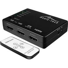 Спліттер MEDIA-TECH HDMI 5 ports HDMI switch Black (MT5207)