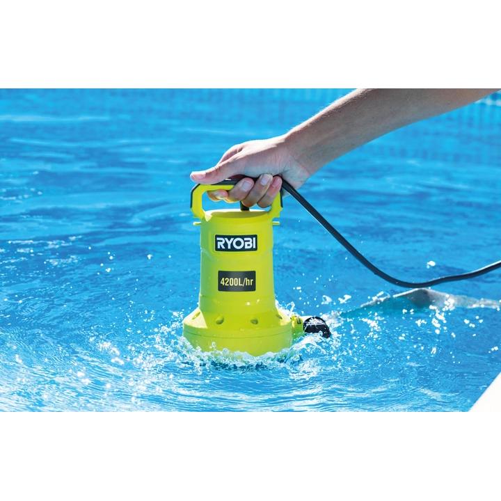 Насос дренажний RYOBI RY18SPA-0 ONE+ без АКБ та ЗУ (5133005778) Тип дренажний