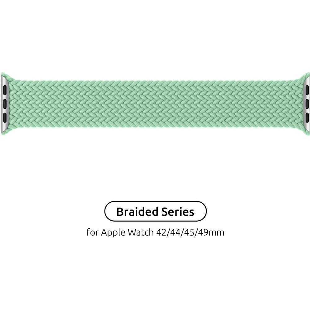 Ремешок ArmorStandart Braided Solo Loop для Apple Watch 42/44/45/49 мм Size 8 (160 мм) Mint (ARM64914) Совместимость по модели Apple Watch Series 5 44mm