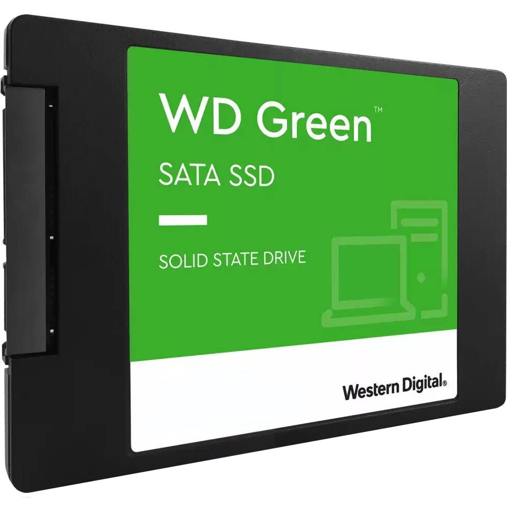 SSD накопичувач WD 2,5" Green 1Tb SATA (WDS100T3G0A) Тип твердотільний накопичувач (SSD)