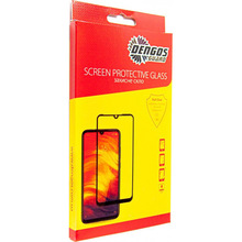 Захисне скло DENGOS для Xiaomi Redmi 12 Glass Full Glue Black (TGFG-296)