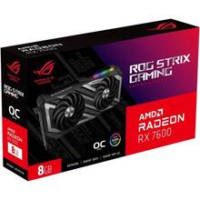 Видеокарта ASUS Radeon RX 7600 8GB GDDR6 STRIX OC (90YV0IH0-M0NA00)