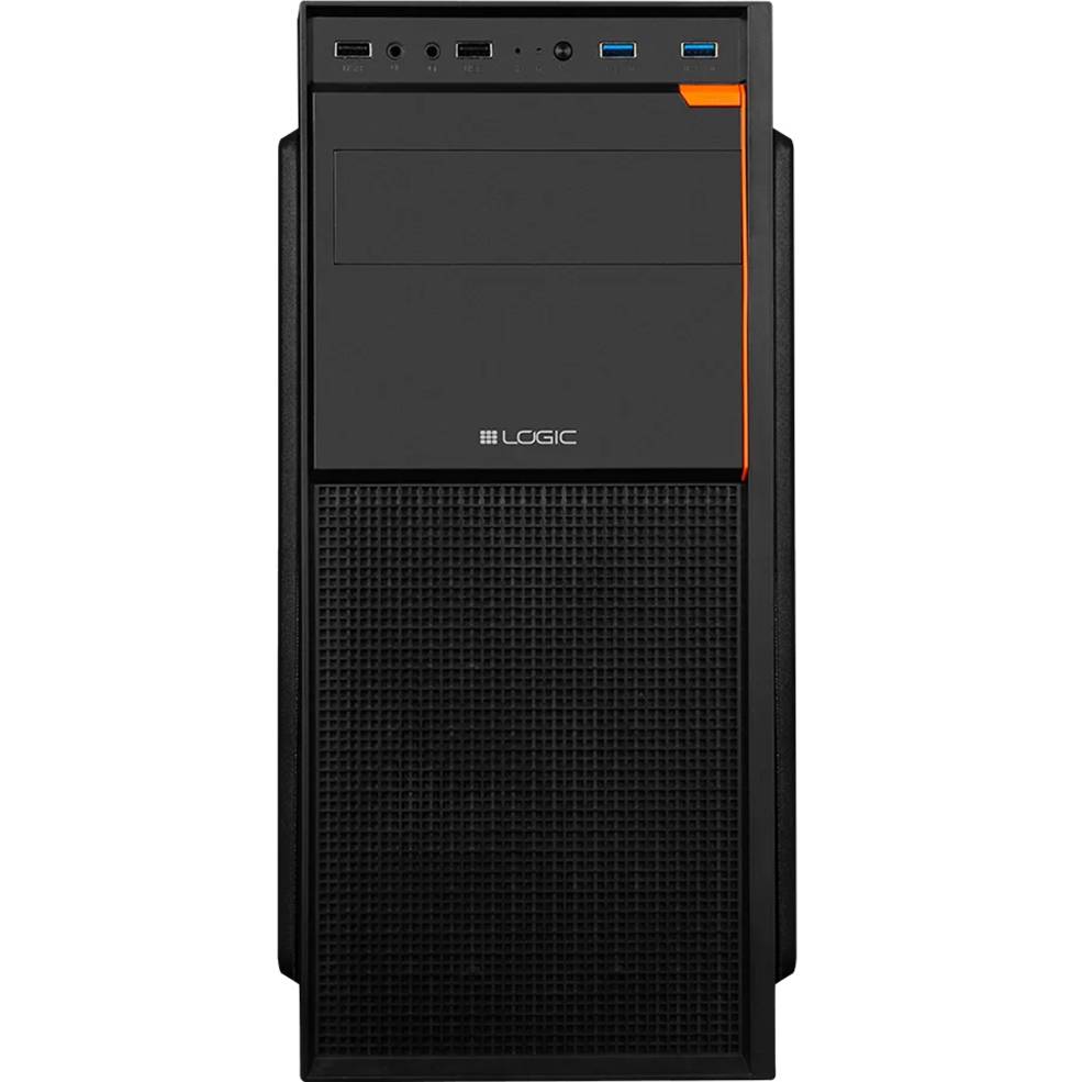 Корпус LOGICCONCEPT J23 BLACK без БЖ ATX (AT-J023-10-0000000-0002) Назначение для настольного компьютера
