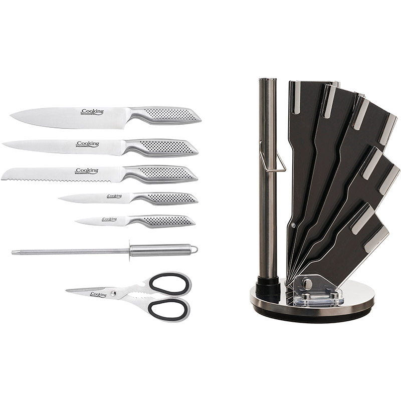 Набір ножів HEINNER Magnium 8 пр. (HR-GL-8PCS) Кількість ножів у наборі 5