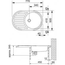 Мойка FRANKE Ronda ROG 611 (114.0254.780)