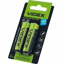 Батарейки VIDEX LR6/AA SMALL Blister/2pcs (25400)