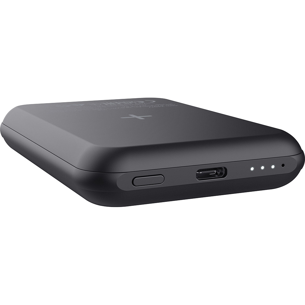 Powerbank TRUST Magnetic WL 5000 mAh Black (24877_TRUST) Комплектація  зарядний кабель USB-C, посібник користувача