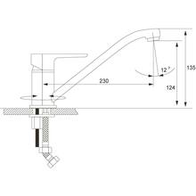 Смеситель KERNAU KWT 01A CHROME