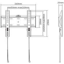 Кронштейн GEMBIRD WM-42F-01