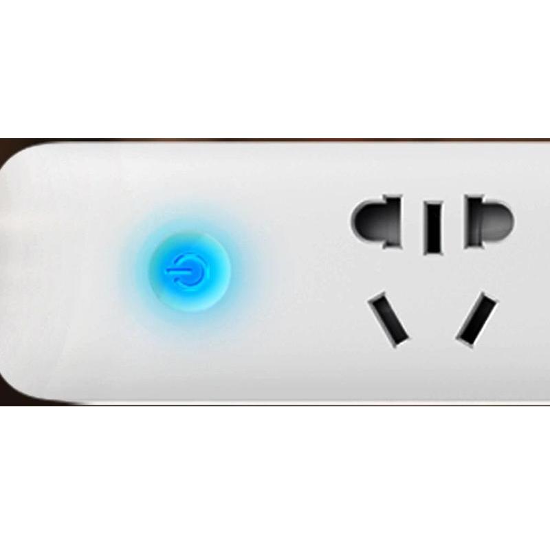 Мережевий фільтр XIAOMI AIGO Power Strip 3 розетки + 3xUSB 2м 10А 3х1.0мм2 White (AC0331ZN) Тип мережевий фільтр