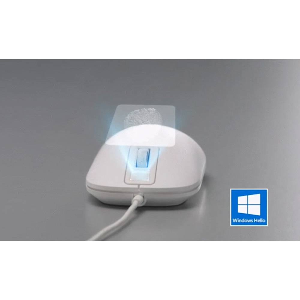 Миша XIAOMI Jessis J1 Fingerprint Identification Mouse USB White (J1W) Тип підключення дротове