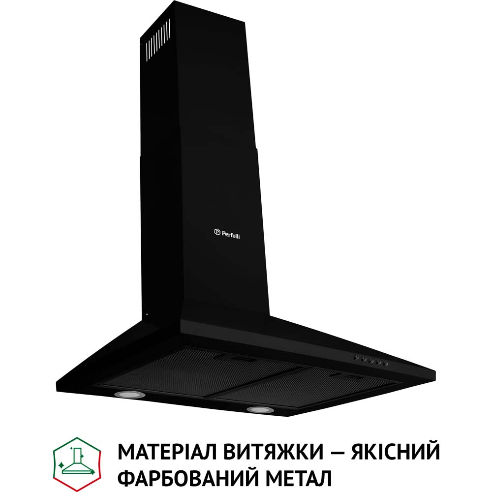 Вытяжка PERFELLI K 6610 BL 1000 LED Тип купольная