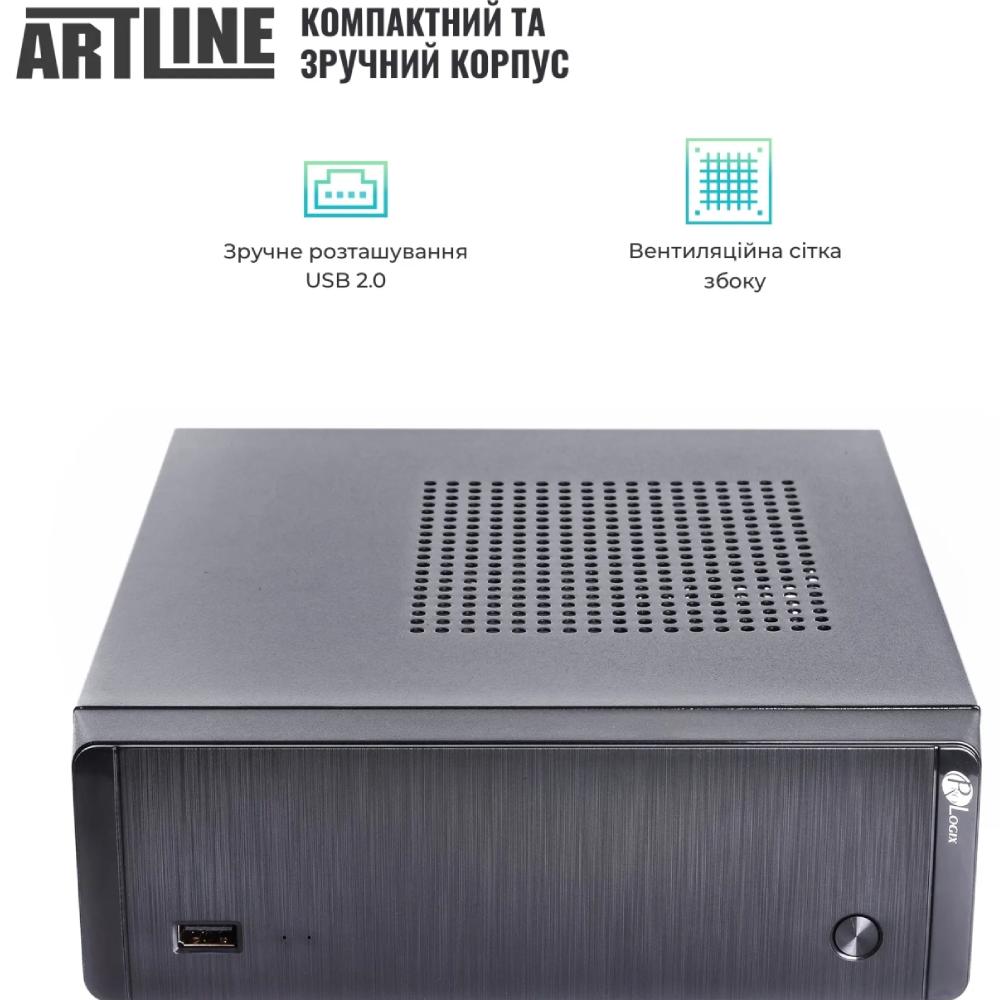 Неттоп ARTLINE Business B18 Windows 11 Pro (B18v10Win) Частота процессора 3.5