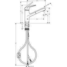 Змішувач HANSGROHE Focus M42 (71814800)