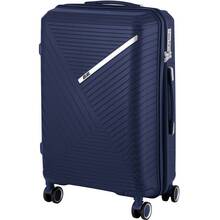 Валіза 2E SIGMA L 4 колеса Blue (2E-SPPS-L-NV)