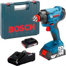 Гайковерт BOSCH GDX 180-Li 2х18 180 Нм M6-M14 (0.601.9G5.223)