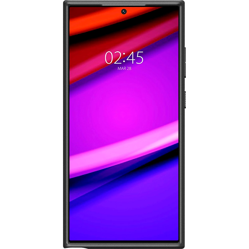 Чохол SPIGEN Core Armor для Samsung Galaxy S23 Ultra Matte Black (ACS05643) Матеріал поліуретан