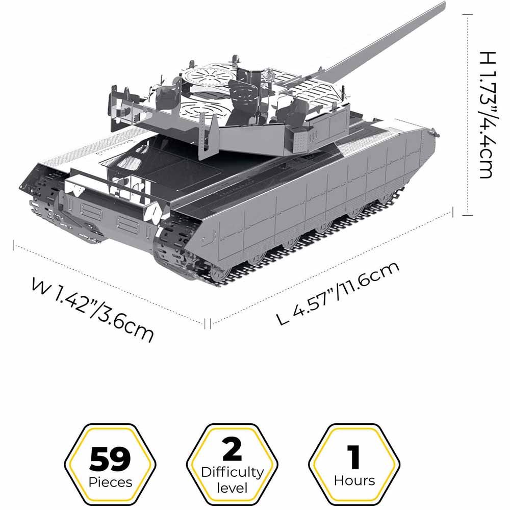 Конструктор METAL TIME Oplot T-84 ОПЛОТ (MT058) Тип набори моделювання