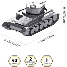 Конструктор METAL TIME Pz.Kpfw. II (MT060)