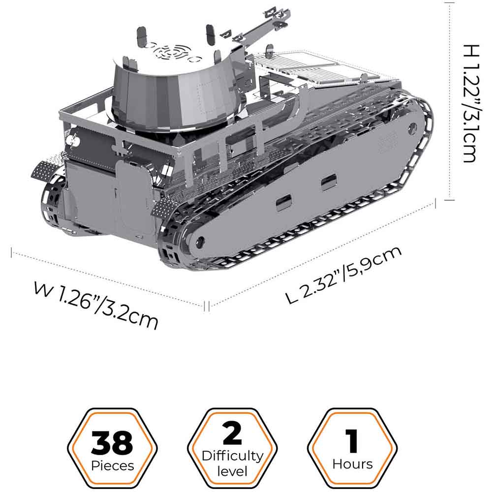 Конструктор METAL TIME Leichttraktor Vs.Kfz.31 (MT063) Тип набори моделювання