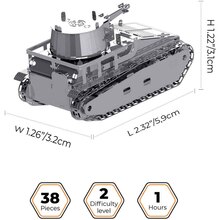 Конструктор METAL TIME Leichttraktor Vs.Kfz.31 (MT063)