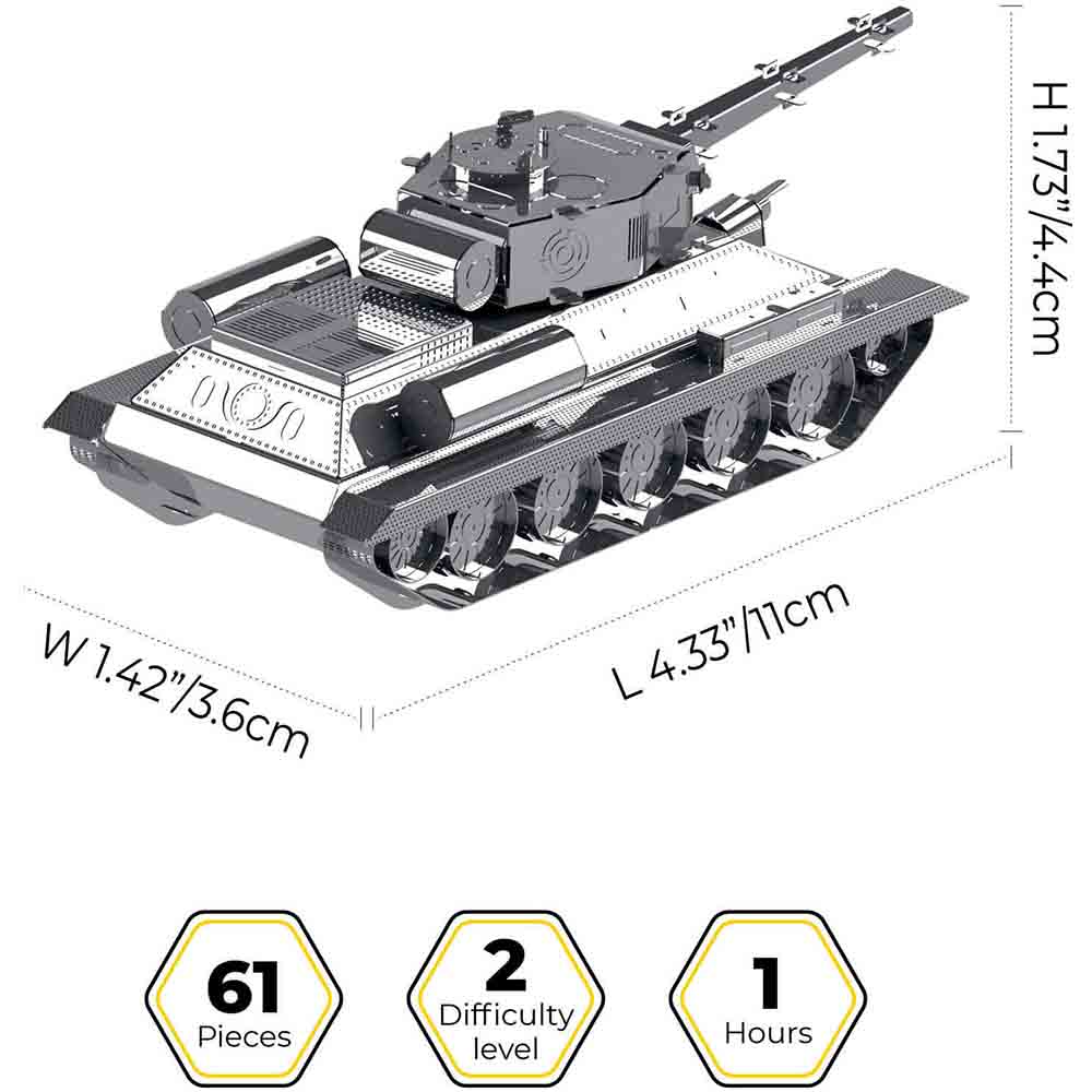 Конструктор METAL TIME T-34/85 (MT071) Тип наборы моделирования