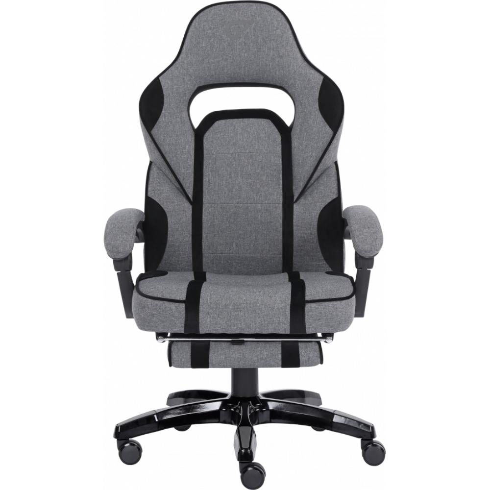 Кресло GT RACER X-2749-1 Fabric Gray/Black Suede Тип для геймера