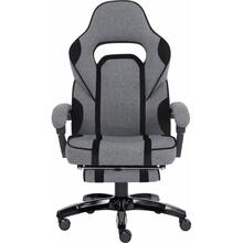 Кресло GT RACER X-2749-1 Fabric Gray/Black Suede
