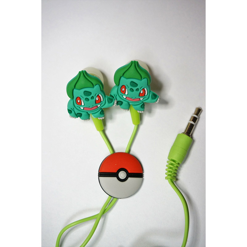 Навушники OPTIMA Mp3 Pokemon Go "Bulbasaur" Green 3.5 мм (OPT-HF-BLBZ) Вид навушники