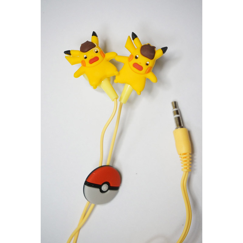 Наушники OPTIMA Mp3 Pokemon Go "Pikachu Surprised with Pokeball" Yellow 3.5 мм (OPT-HF-PKCH3) Вид наушники