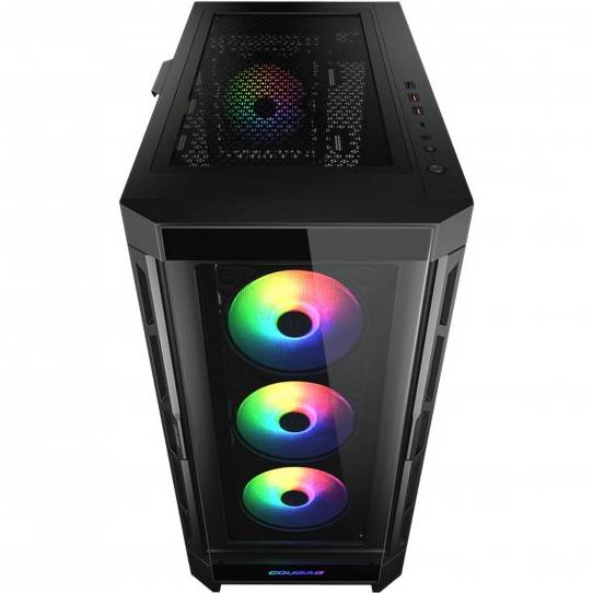 Корпус COUGAR Duoface Pro RGB Black Назначение для настольного компьютера