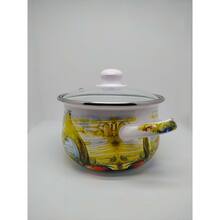 Кастрюля AURETI Тоскана 1.6 л White (AU-701-16)