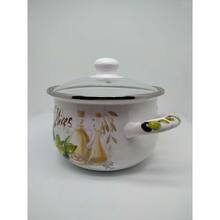 Кастрюля AURETI Оливки 1.6 л White (AU-702-16)