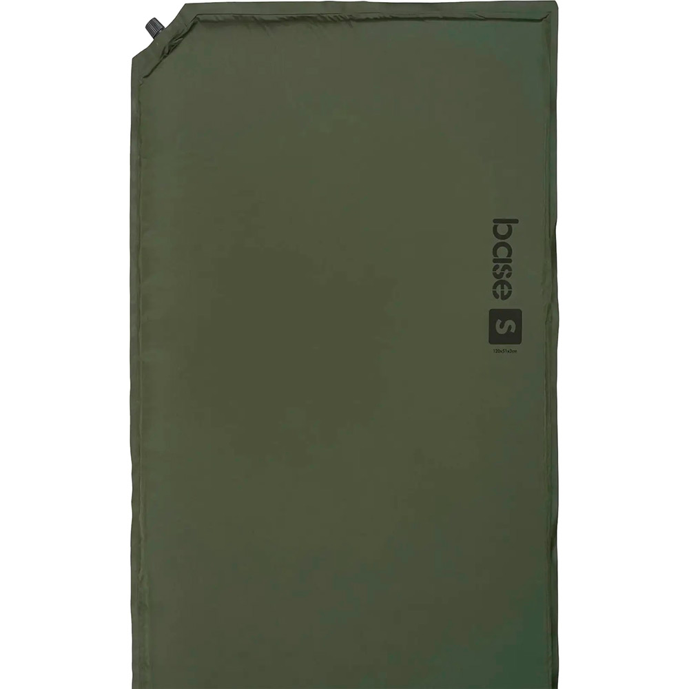 Килимок самонадувний HIGHLANDER Base S Self-inflatable Sleeping Mat 3 cm Olive (SM100-OG) Сезонність всесезонний