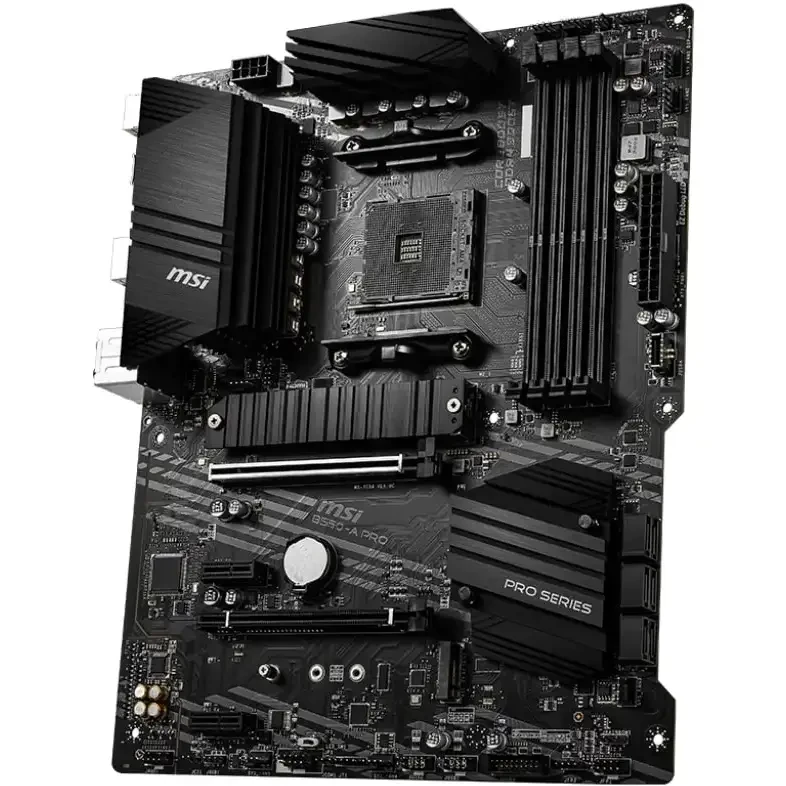 Материнская плата MSI B550-A PRO sAM4 B550 4xDDR4 ATX (911-7C56-050) Назначение для настольного компьютера