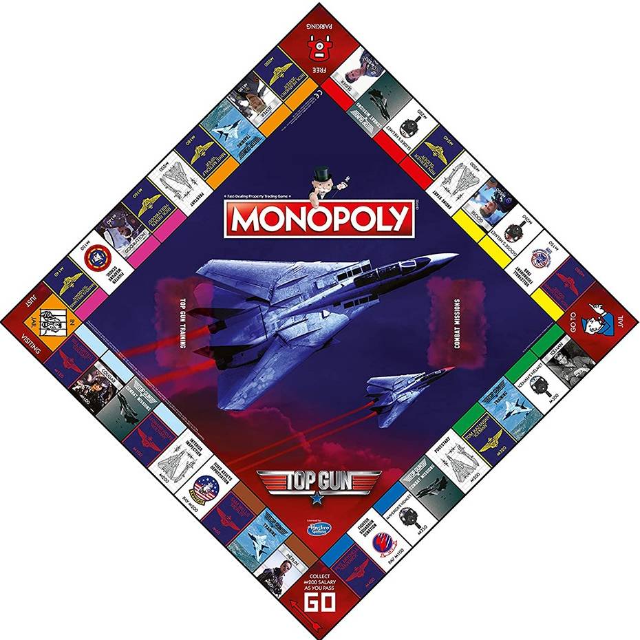 Настільна гра WINNING MOVES TOP GUN Monopoly Winning Moves UK (WM00548-EN1-6) Для кого універсально