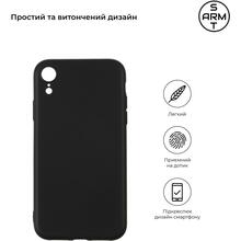 Чехол ArmorStandart Matte Slim Fit для Apple iPhone XR Camera Cover Black (ARM68548)