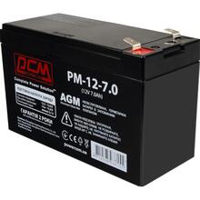 Аккумулятор POWERCOM 12v 7Ah AGM (PM1270AGM)