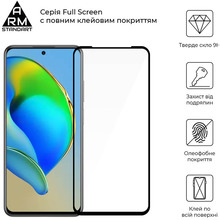 Защитное стекло ARMORSTANDART Full Glue для ZTE Blade V40s Black (ARM68734)