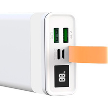 Powerbank XO PR129 20000 mAh PD20W + QC22.5W with light White (PR129_White)