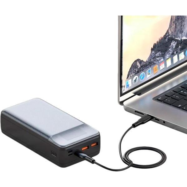 Powerbank XO PR201 30000 mAh PD65W Black (PR201_Black) Емкость 30000